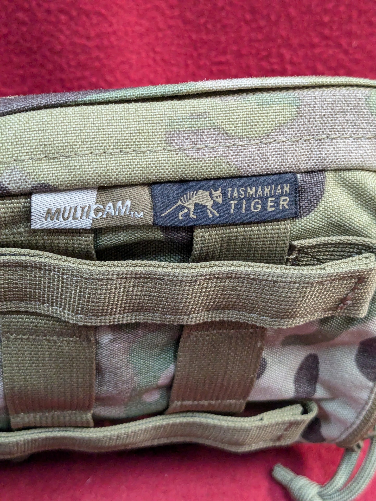 Tasmanian Tiger TT Tac 5 MC Multicam Pouch Used (35cr-YLU148)