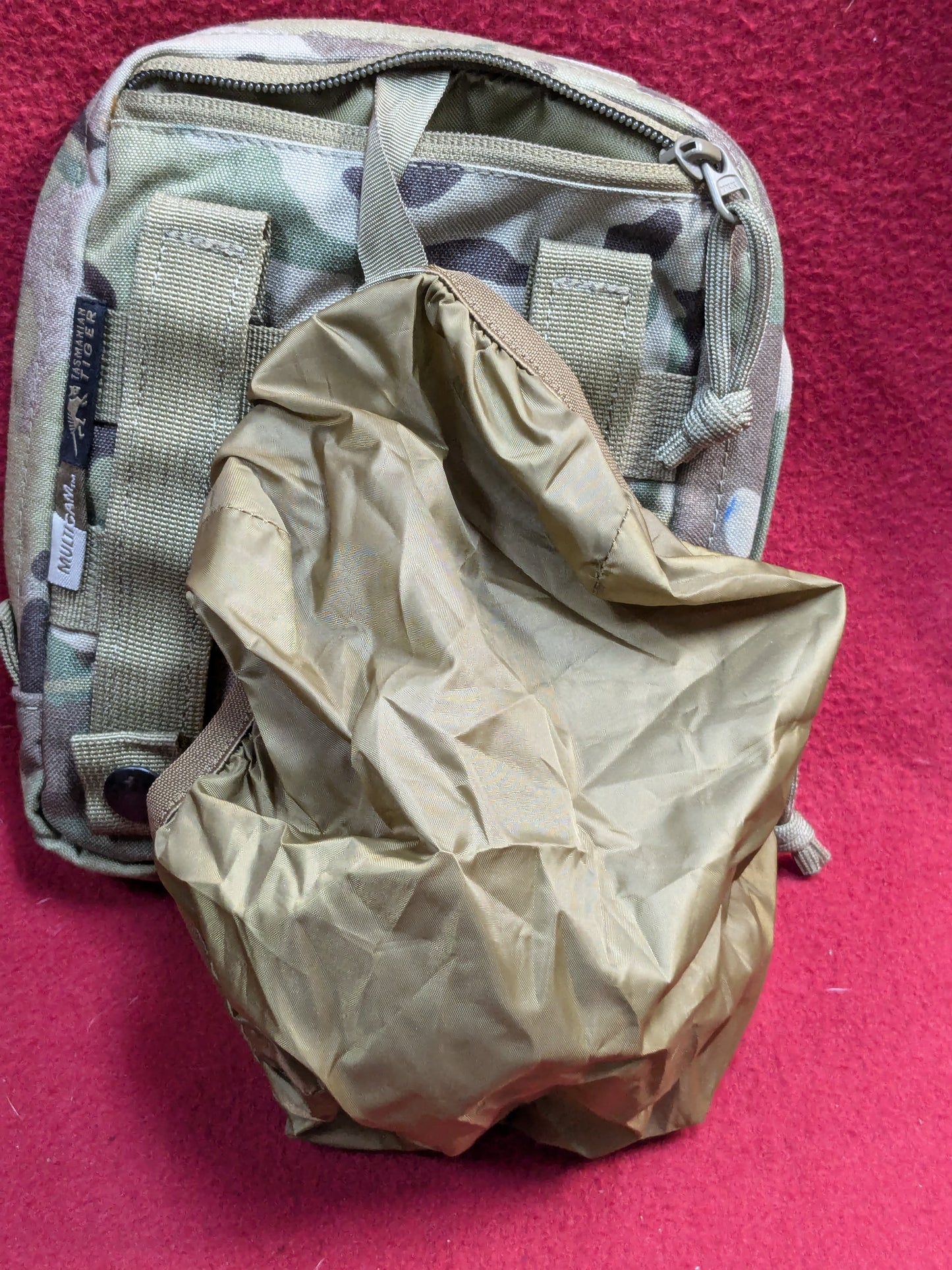 Tasmanian Tiger TT Tac 5 MC Multicam Pouch Used (35cr-YLU148)