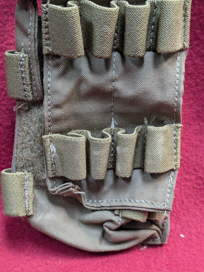 Tactical Assault Gear TAG MBITR Radio Pouch Coyote MOLLE Used (35cr-YLU151)