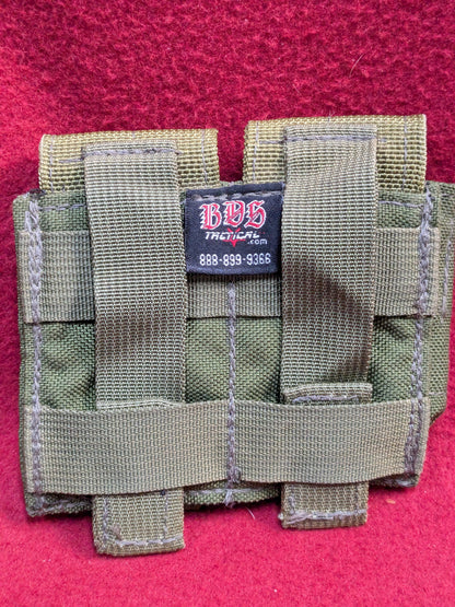 BDS Double 40MM Grenade Pouch MOLLE Good OD/Coyote Good Condition (35cr-YLU153)