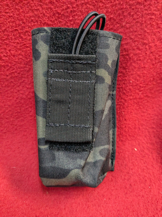 G-Code Single Molle Magazine M4 Multicam Black Pouch Used (35cr-YLU157)