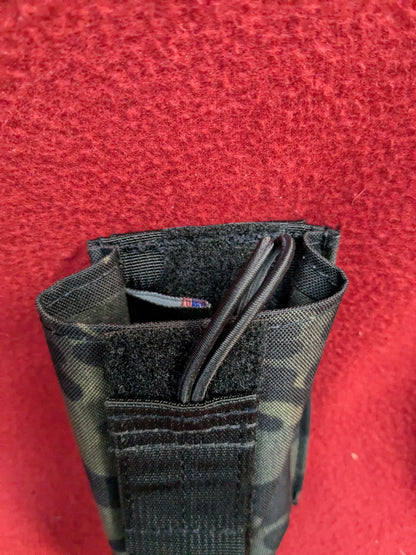 G-Code Single Molle Magazine M4 Multicam Black Pouch Used (35cr-YLU157)