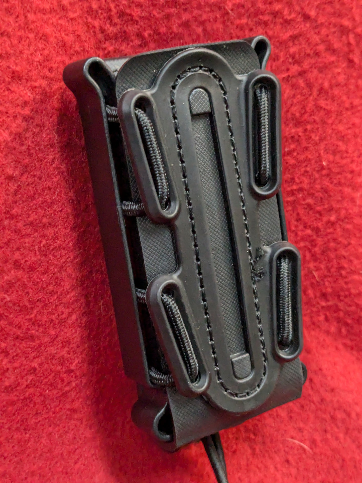 Universal Mag Pouch, 9mm Fast Molle Magazine Pouch Black Used  (31cr-YLU159)