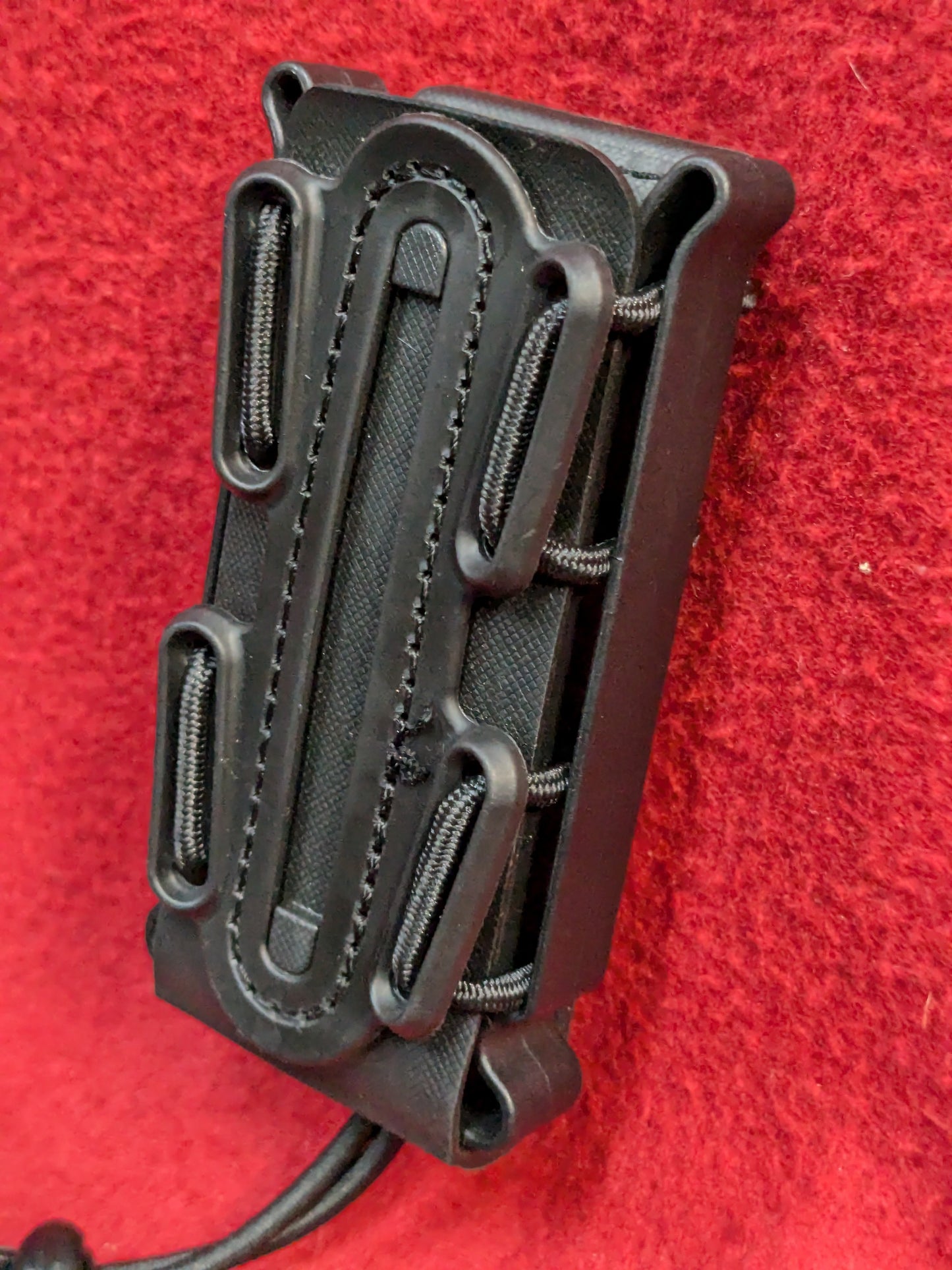 Universal Mag Pouch, 9mm Fast Molle Magazine Pouch Black Used  (31cr-YLU159)