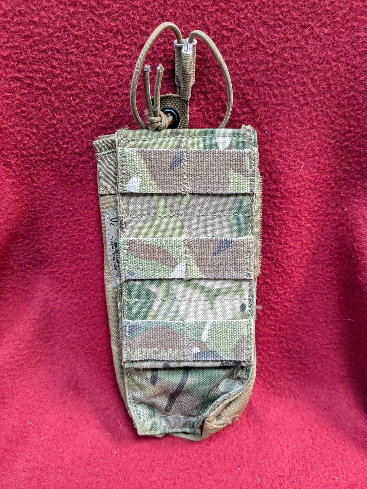 Tyr-Tactical 148/152 2 Column padded back radio Pouch MBITR Used (35cr-YLU162)