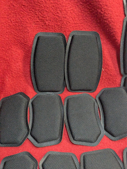 Team Wendy EXFIL Ballistic Black/Brown Comfort Pad Replacement Kit Set of Thin Pads  (hp-YLU178)