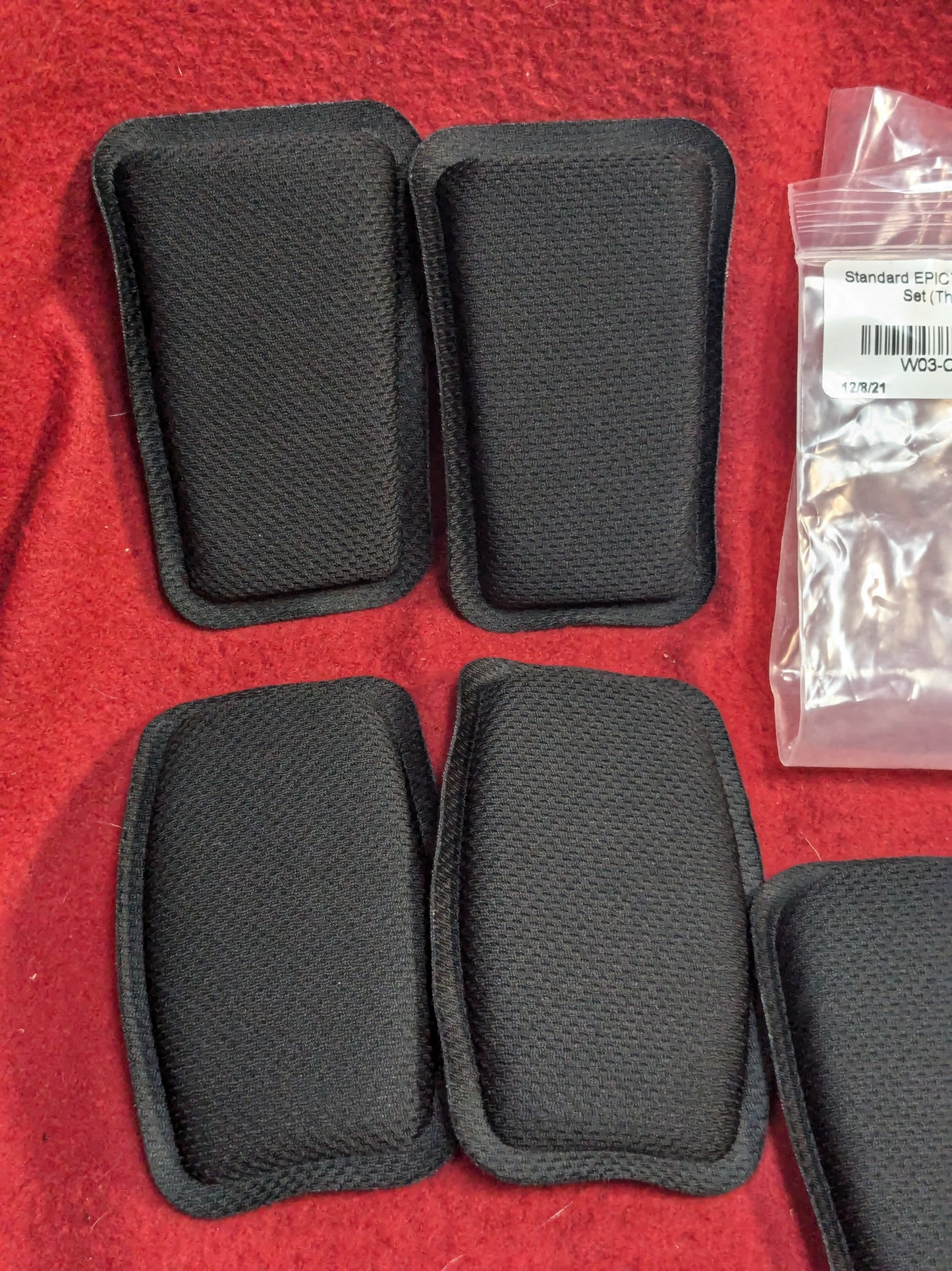 NOS TEAM WENDY Standard EPIC 3/8" Comfort Pad Set Thick (hp-YLU181)