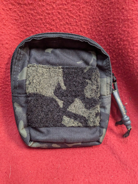 G-Code CONTACT MODULAR POUCH SMALL Multicam Black Pouch Used (36cr-YLU185)