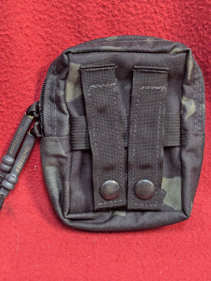 G-Code CONTACT MODULAR POUCH SMALL Multicam Black Pouch Used (36cr-YLU185)