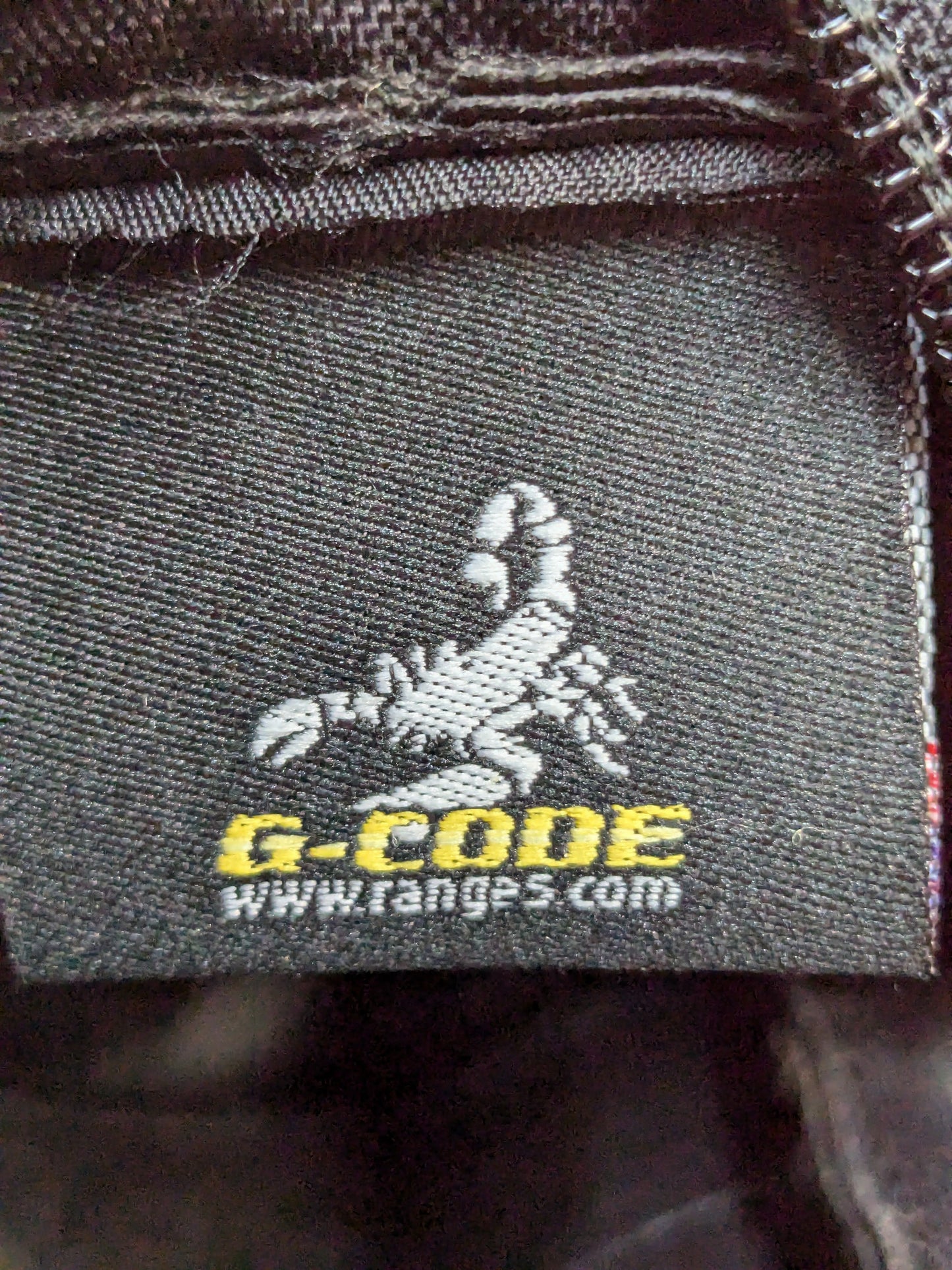 G-Code CONTACT MODULAR POUCH SMALL Multicam Black Pouch Used (36cr-YLU185)