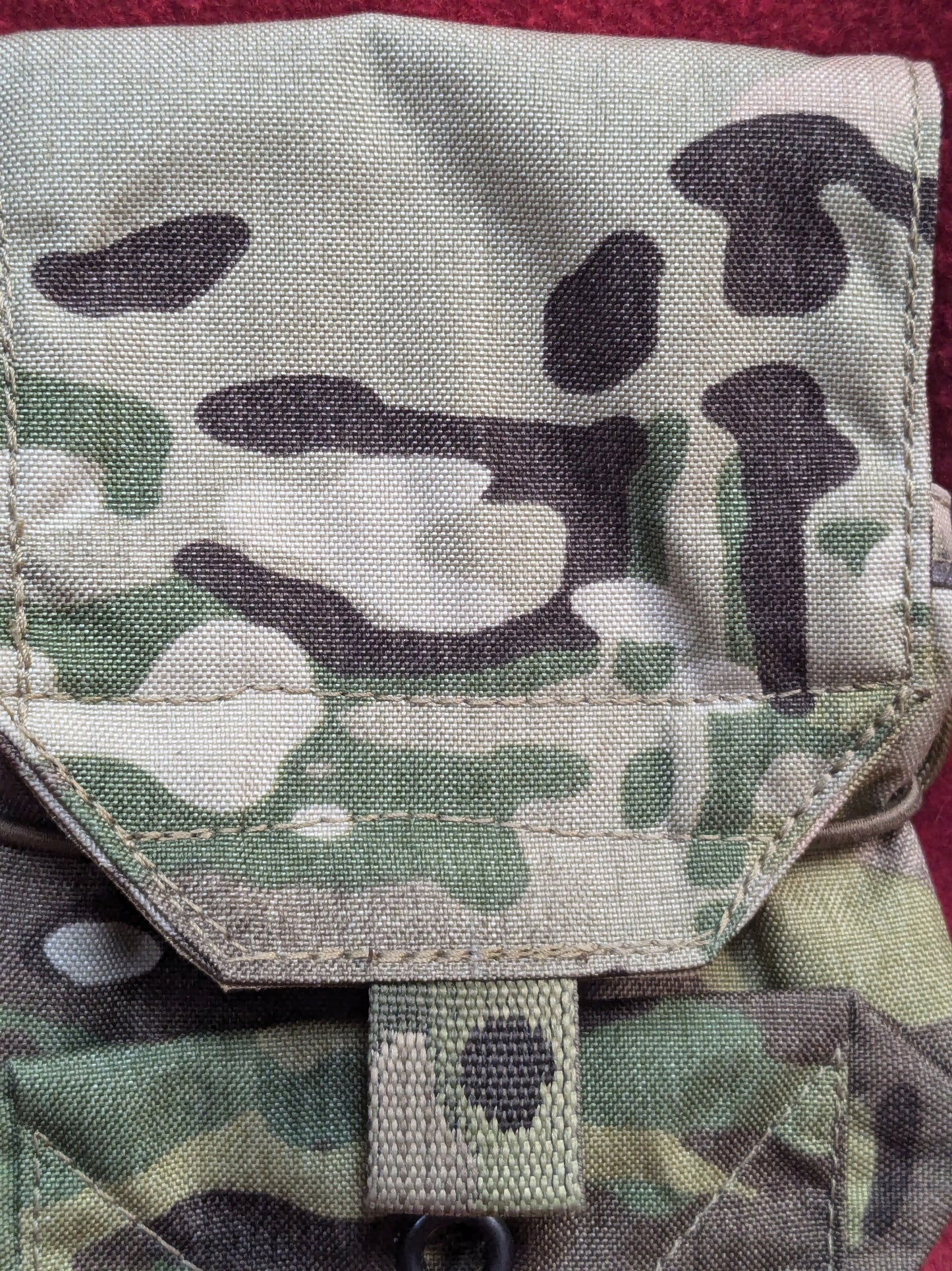 Small Utility / Admin Pouch Multicam Used  (36cr-YLU186)