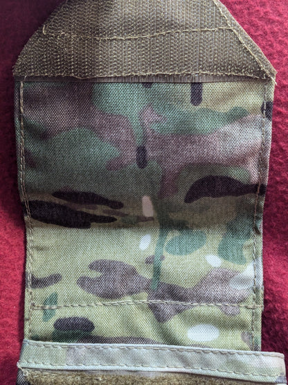 Small Utility / Admin Pouch Multicam Used  (36cr-YLU186)