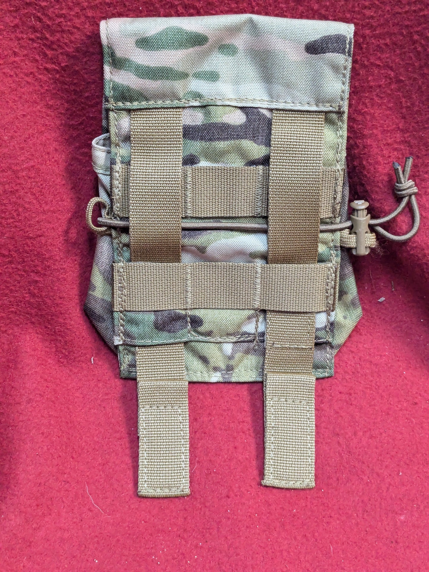 Small Utility / Admin Pouch Multicam Used  (36cr-YLU186)