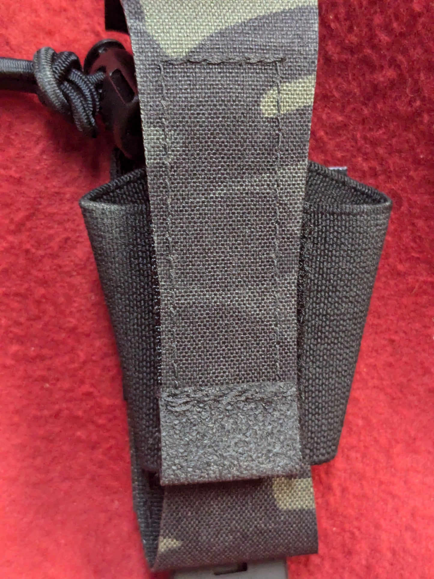 LONGSHIP DESIGNS FLASHBANG POUCH MULTICAM BLACK USED (36cr-YLU189)