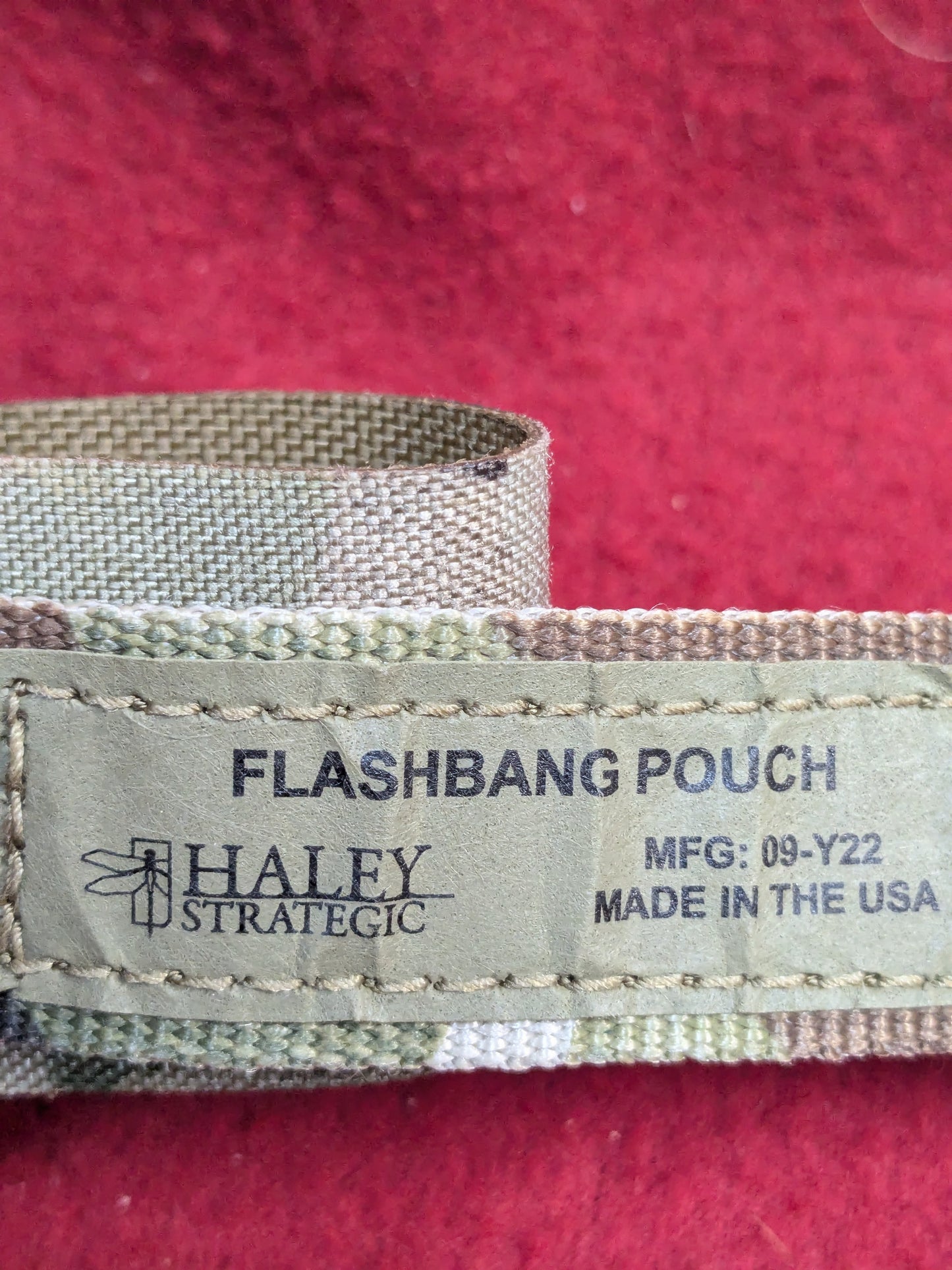 Haley Strategic Multicam FLASHBANG POUCH Good Condition (36cr-YLU192)