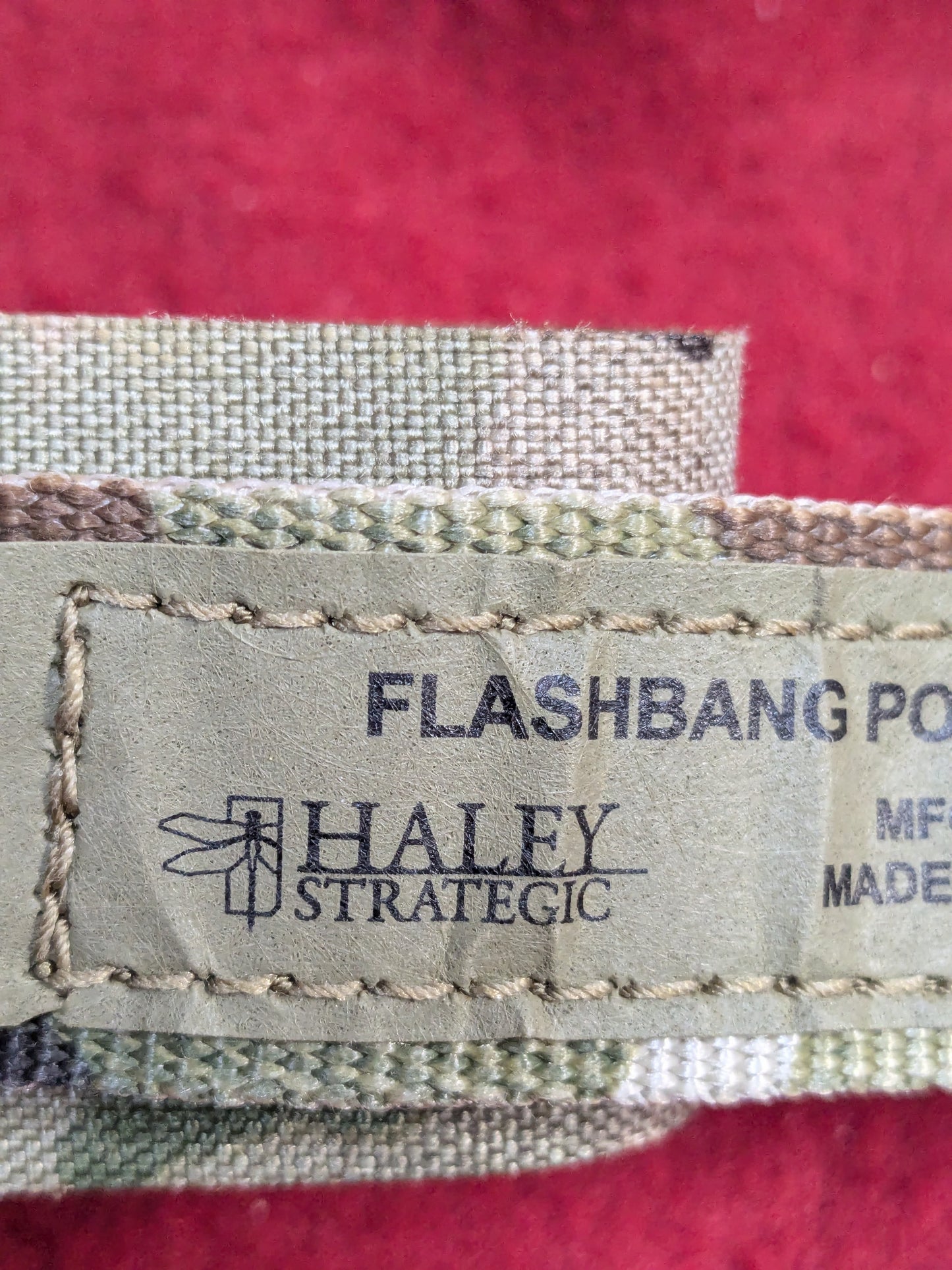 Haley Strategic Multicam FLASHBANG POUCH Good Condition (36cr-YLU192)