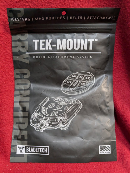 NOS Blade-Tech Tek-Mount Quick Attachment System  (hc04-YLU195)