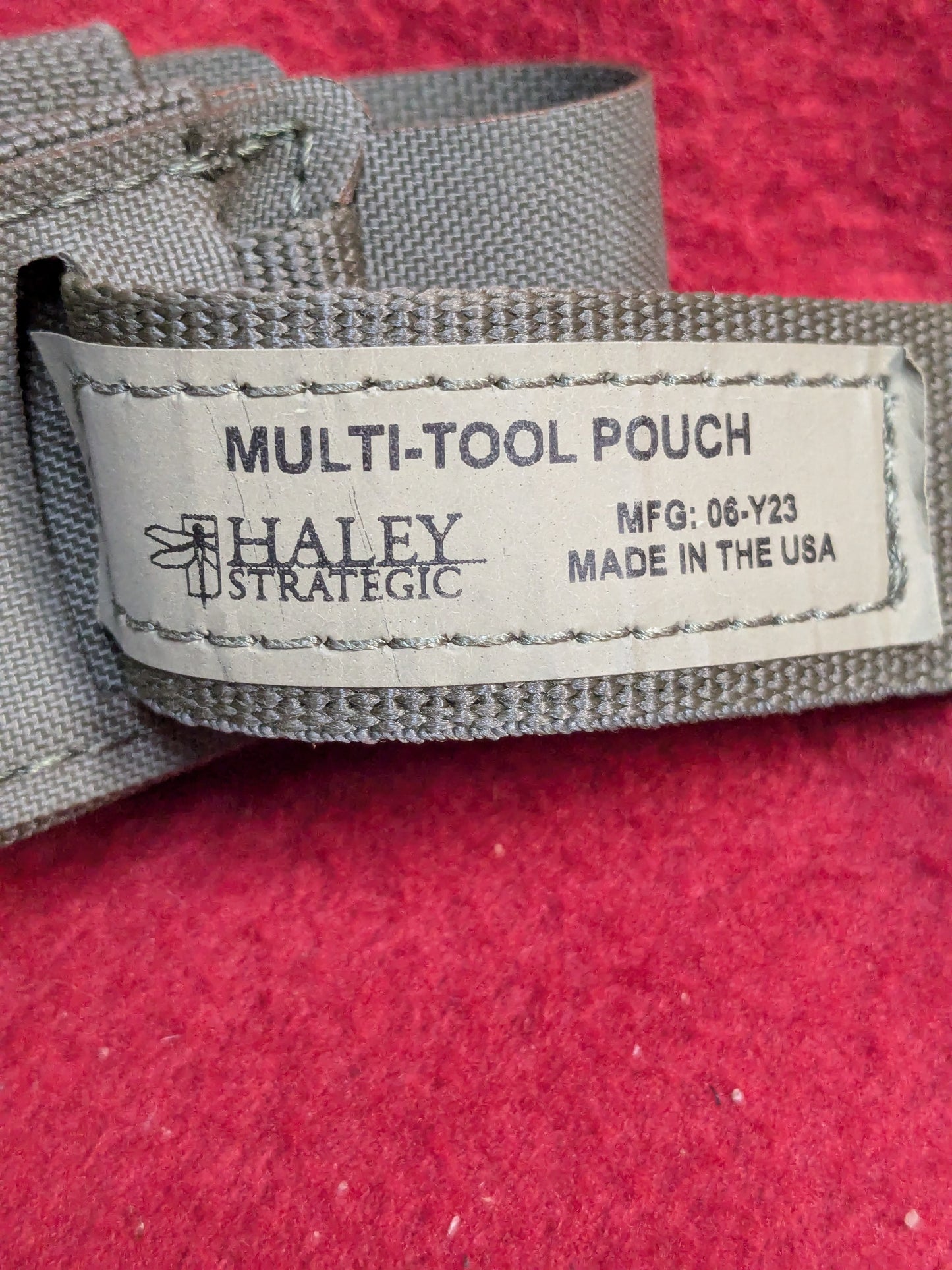 Haley Strategic Multi-Tool Pouch Excellent Condition (36cr-YLU199)