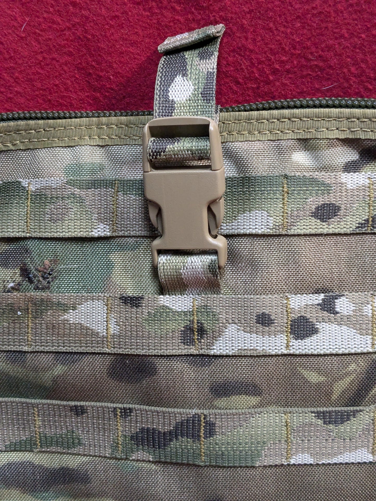 High Speed Gear (HSGI) Admin Pouch, MOLLE compatible Multicam Used (30cr-GUA16)