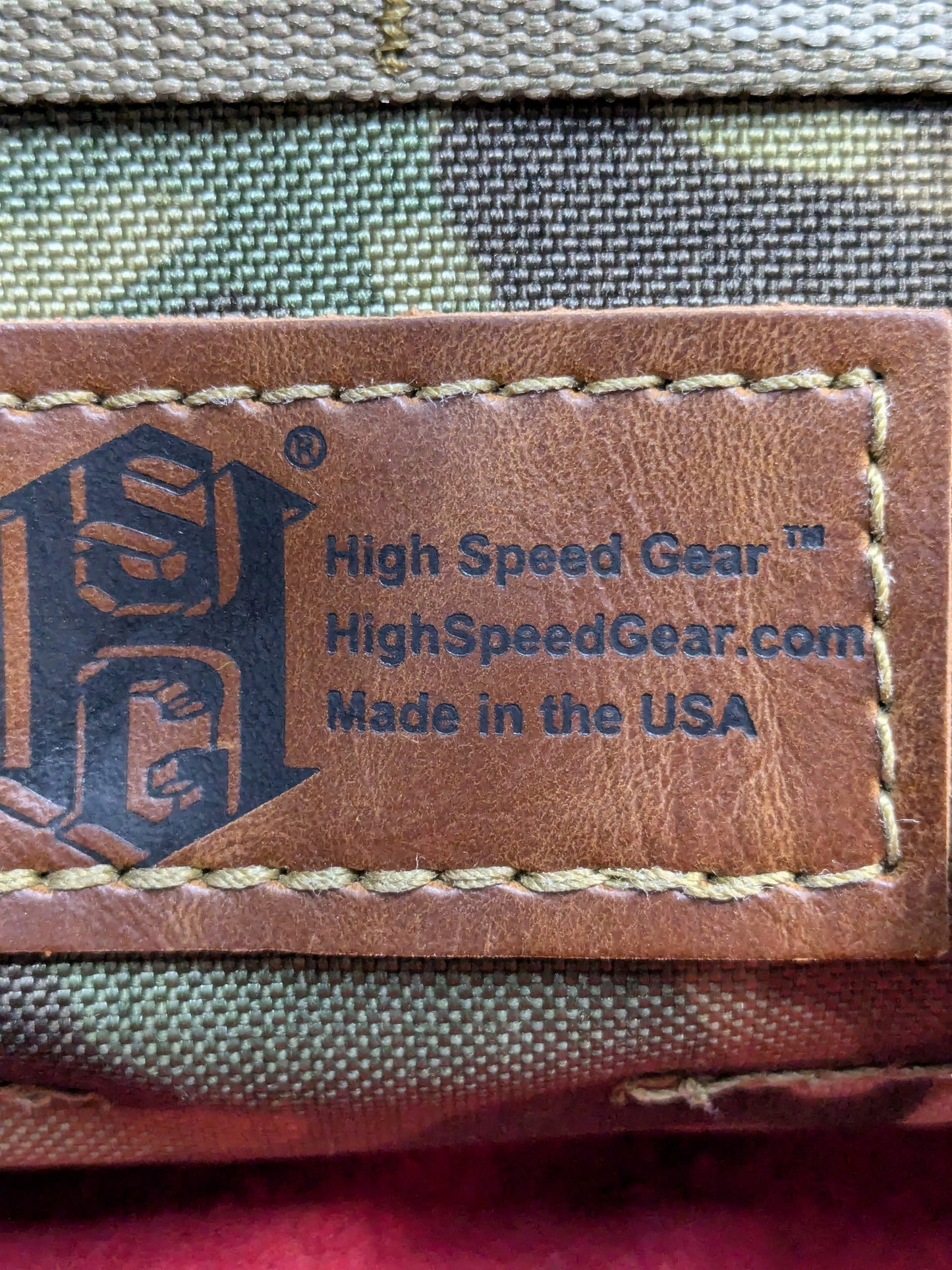 High Speed Gear (HSGI) Admin Pouch, MOLLE compatible Multicam Used (30cr-GUA16)