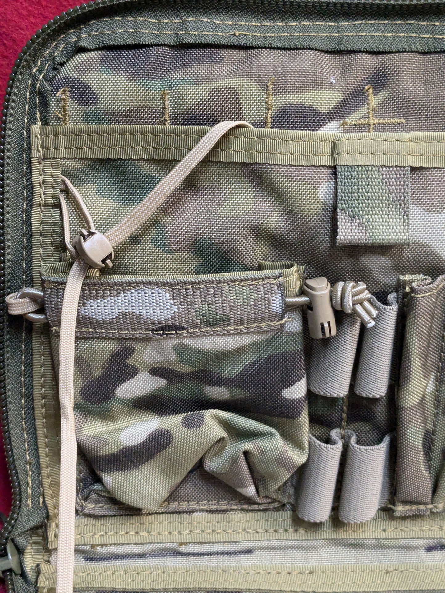 High Speed Gear (HSGI) Admin Pouch, MOLLE compatible Multicam Used (30cr-GUA16)