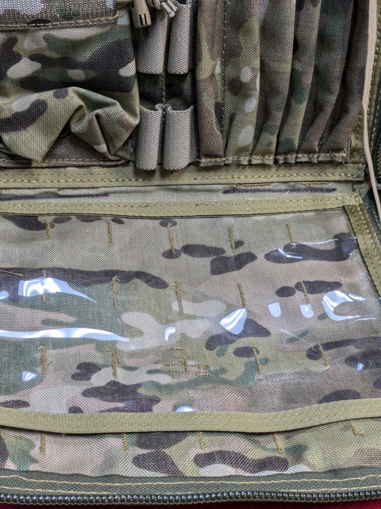 High Speed Gear (HSGI) Admin Pouch, MOLLE compatible Multicam Used (30cr-GUA16)