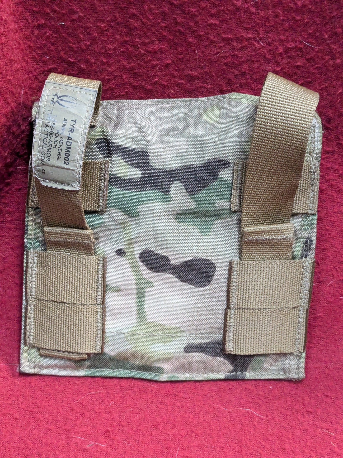 TYR Admin Pouch 6"x 6” General Used  (30cr-GUA27)