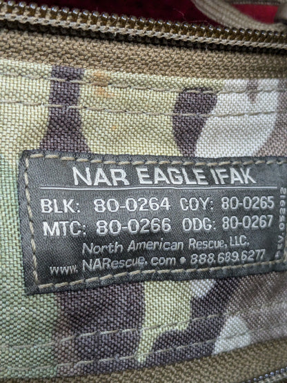 North American Rescue Eagle IFAK Pouch *Empty* Used (ifak2-GUA84)