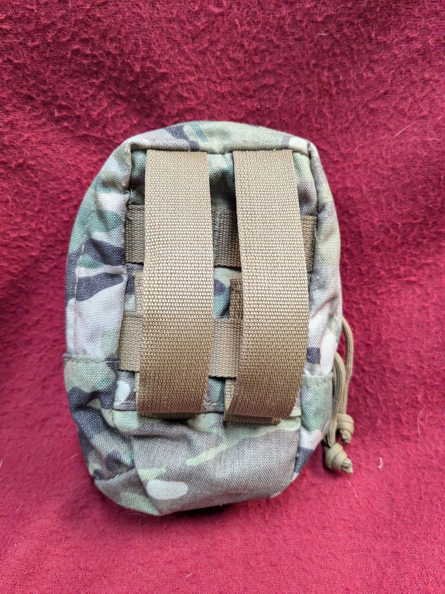 ATS Tactical Gear Zippered Small Utility Pouch Multicam Used (32cr-GUA86)