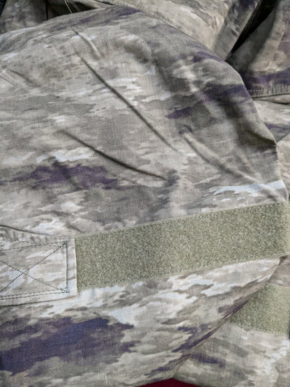 O.P.S. A-TACS Camo Combat Pants w/ Knee Pads Medium Long Excellent Condition ATACS (fc06-GUA101)