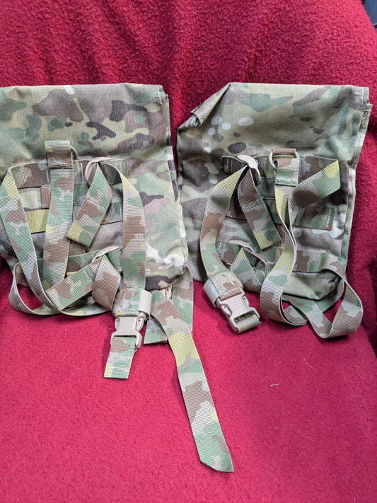 NOS Set of KDH SPCS Left Right Side Plate Pouch Multicam OCP (eb10-GUA105)