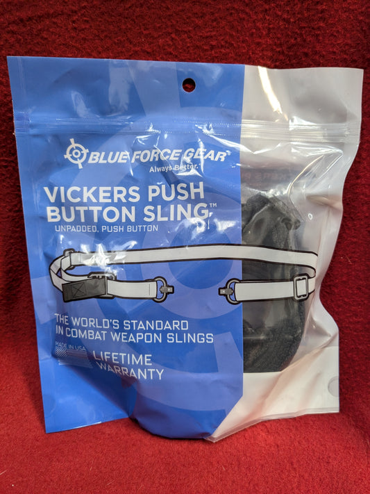 NOS Blue Force Gear Vickers Push Button Sling Black *hc04-GUA109*