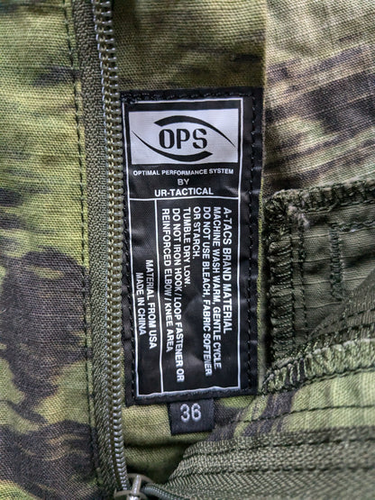 NOS OPS Ur-Tactical Lissom Tactical Shorts ATACs FG Camo size: 36 (04cr- ca15-PET10)