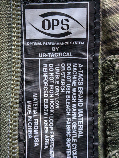 NOS OPS Ur-Tactical Lissom Tactical Shorts ATACs FG Camo size: 36 (04cr- ca15-PET10)