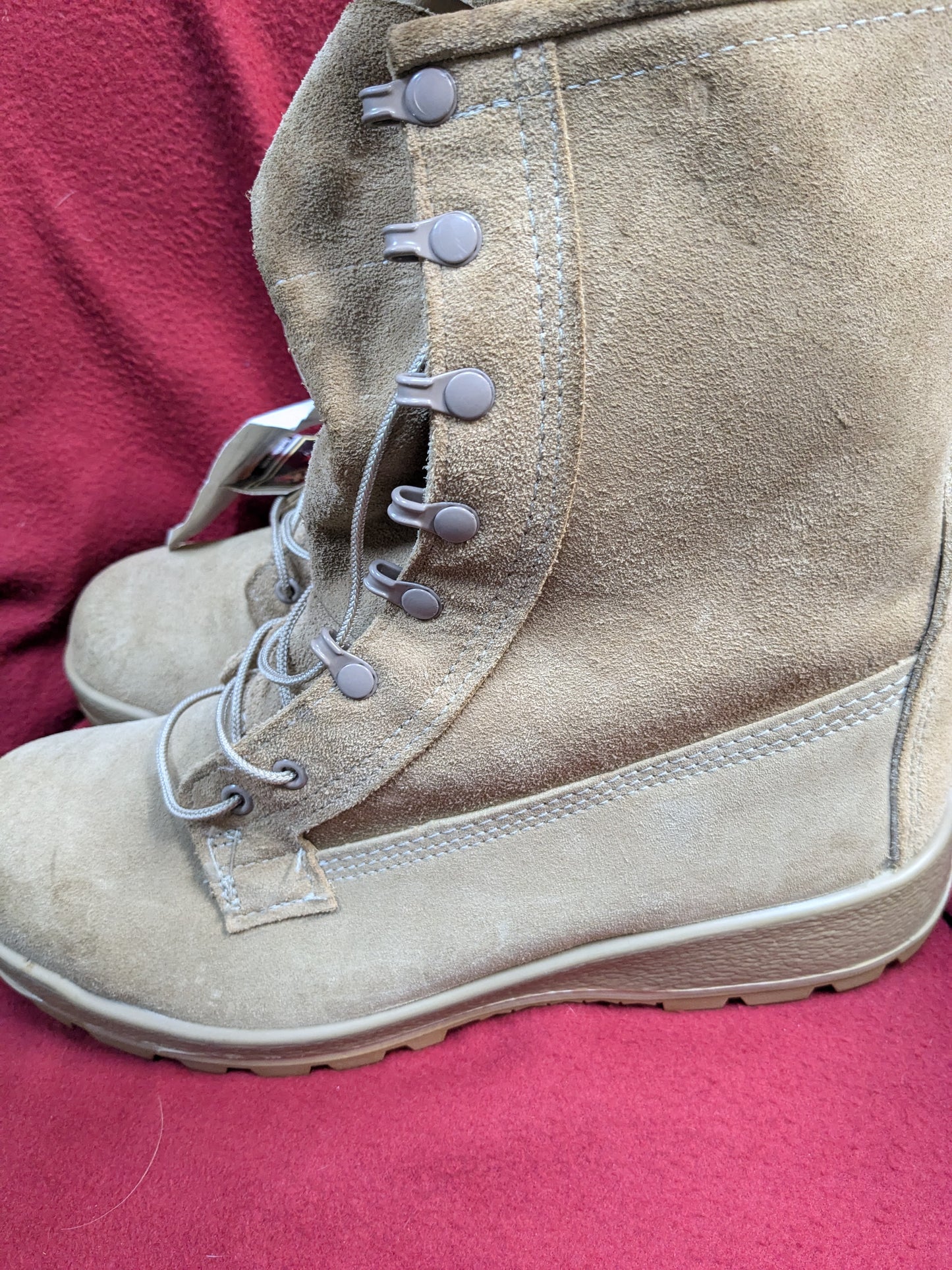 NWT Altama 11461B Gore-Tex Cold Weather Combat Military Boot Tan 10.5 REGULAR W/ Inserts (hc07-PET14)