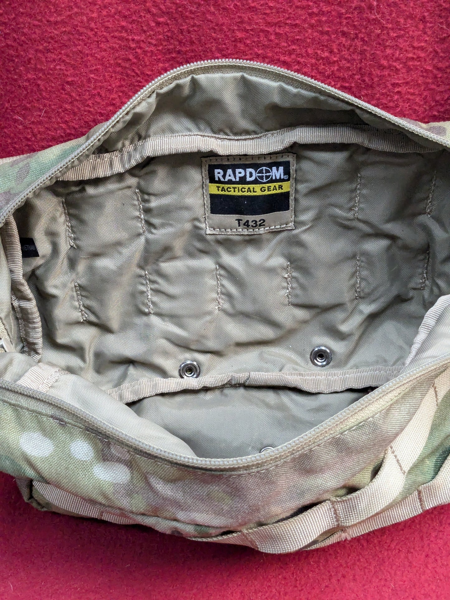 Rapdom Tactical T432-mtc MTC Multicam used (30cr- ca5-PET22)