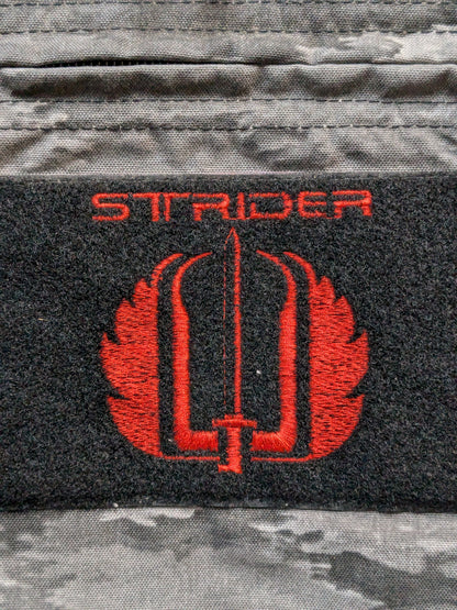 Strider / SOE Daybag Red/Gray Excellent Condition (gsk5-PET29)