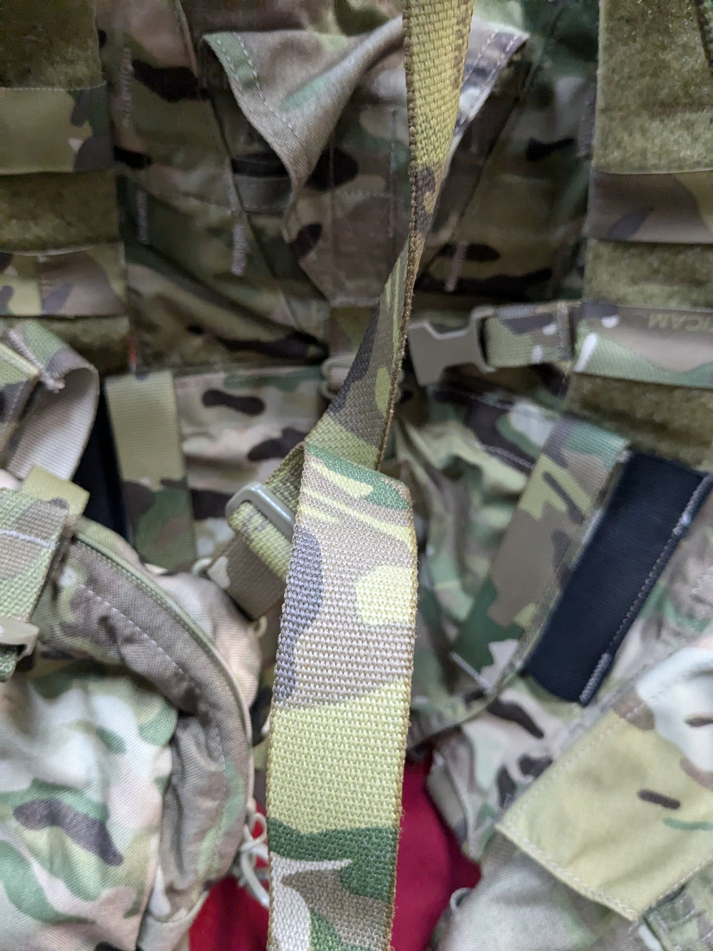 Crye Precision Multicam AVS CR1 Detachable Chest Rig W/ Harness And Pouches (11n- DC10-PET35)