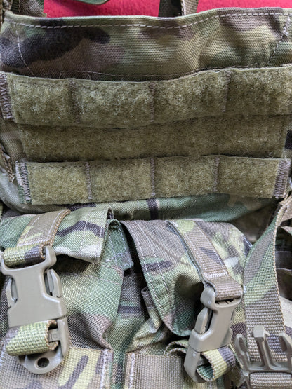 Crye Precision Multicam AVS CR1 Detachable Chest Rig W/ Harness And Pouches (11n- DC10-PET35)