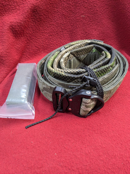 NOS Snake Eater Tactical 2 Piece AGS War Belt Set (gcg1- da11-PET49)