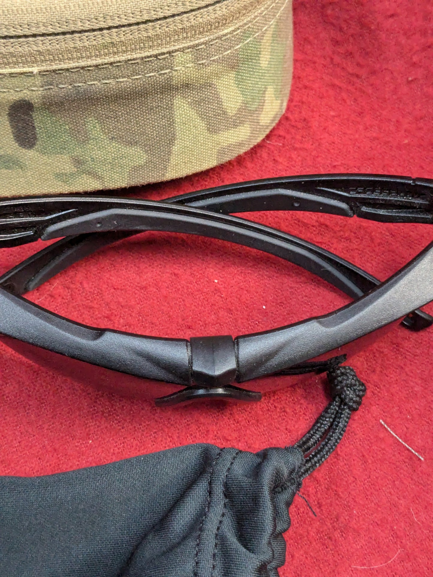 US Army ESS Crossbow APEL Ballistic Dark/Clear Lens Set Used ( ab01-PET53)