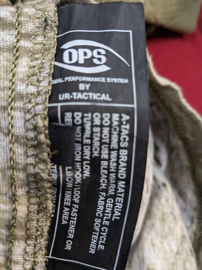 OPS Ur-Tactical DIRECT ACTION SHIRT W/O Elbow Pads ATACs Medium Excellent Condition (aa11-PET56)