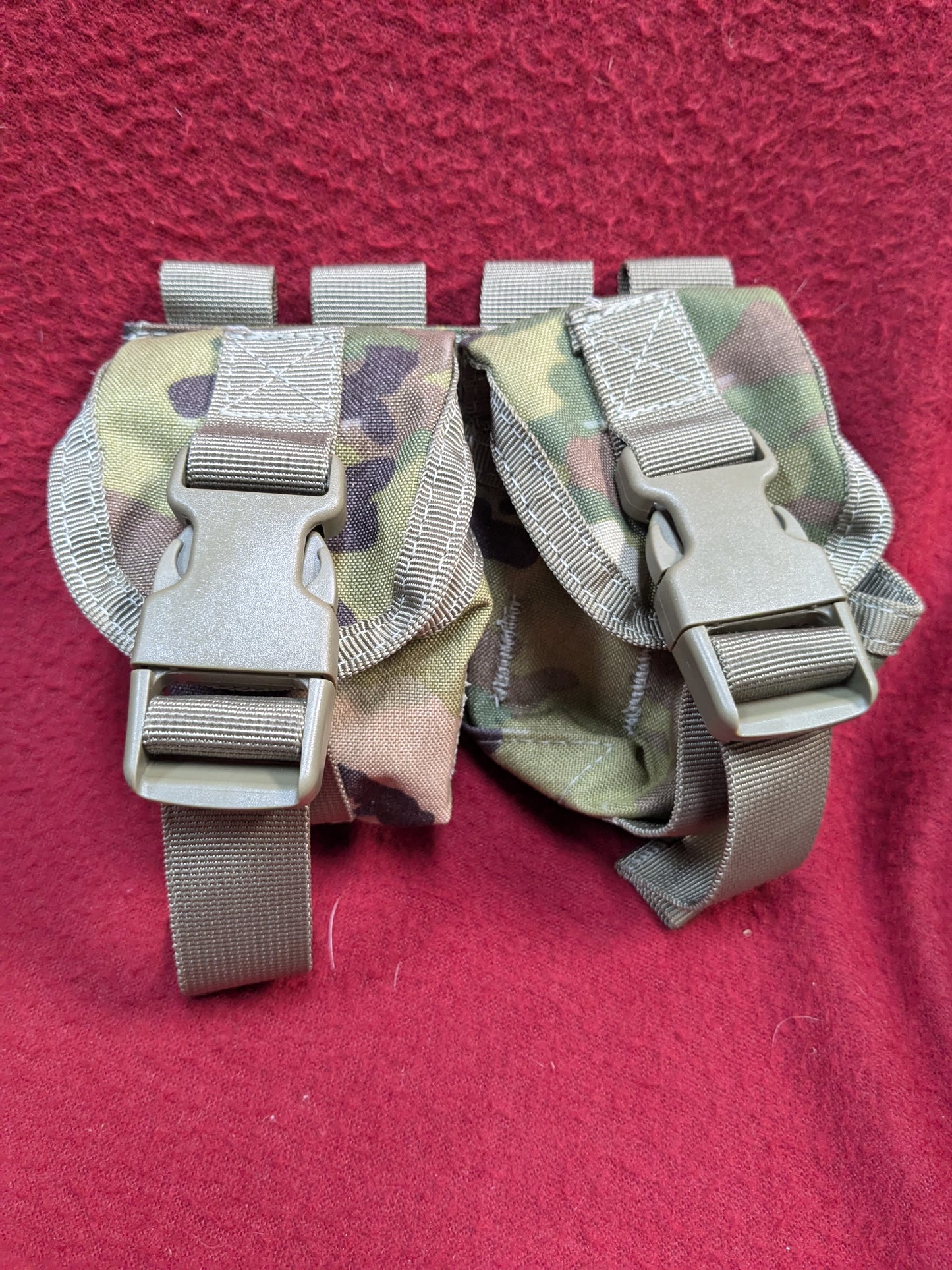 NOS Condor MOLLE Double Frag Grenade Pouch Multicam (PET61)