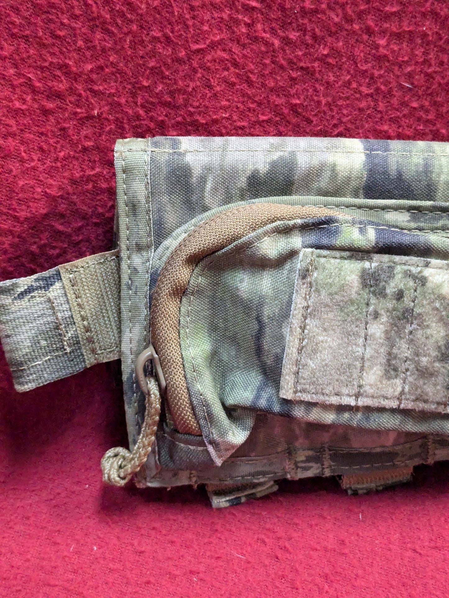 TDS Stock Pack Cheek Pad Rest Buttstock Shell Ammo Utility Used (PET67)