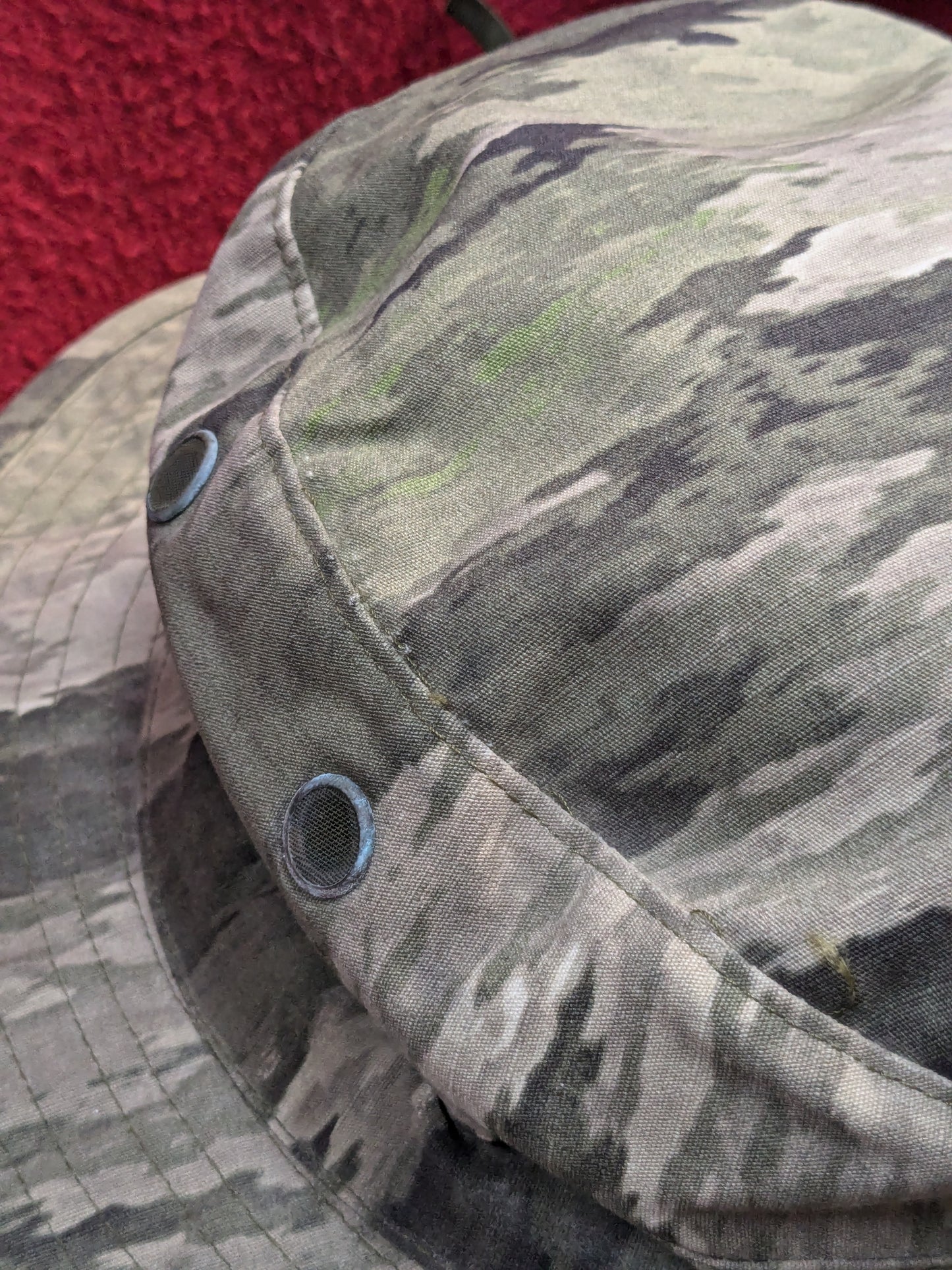 Tru-Spec Military Boonie Cap ATACS Excellent Condition (aa11-PET68)