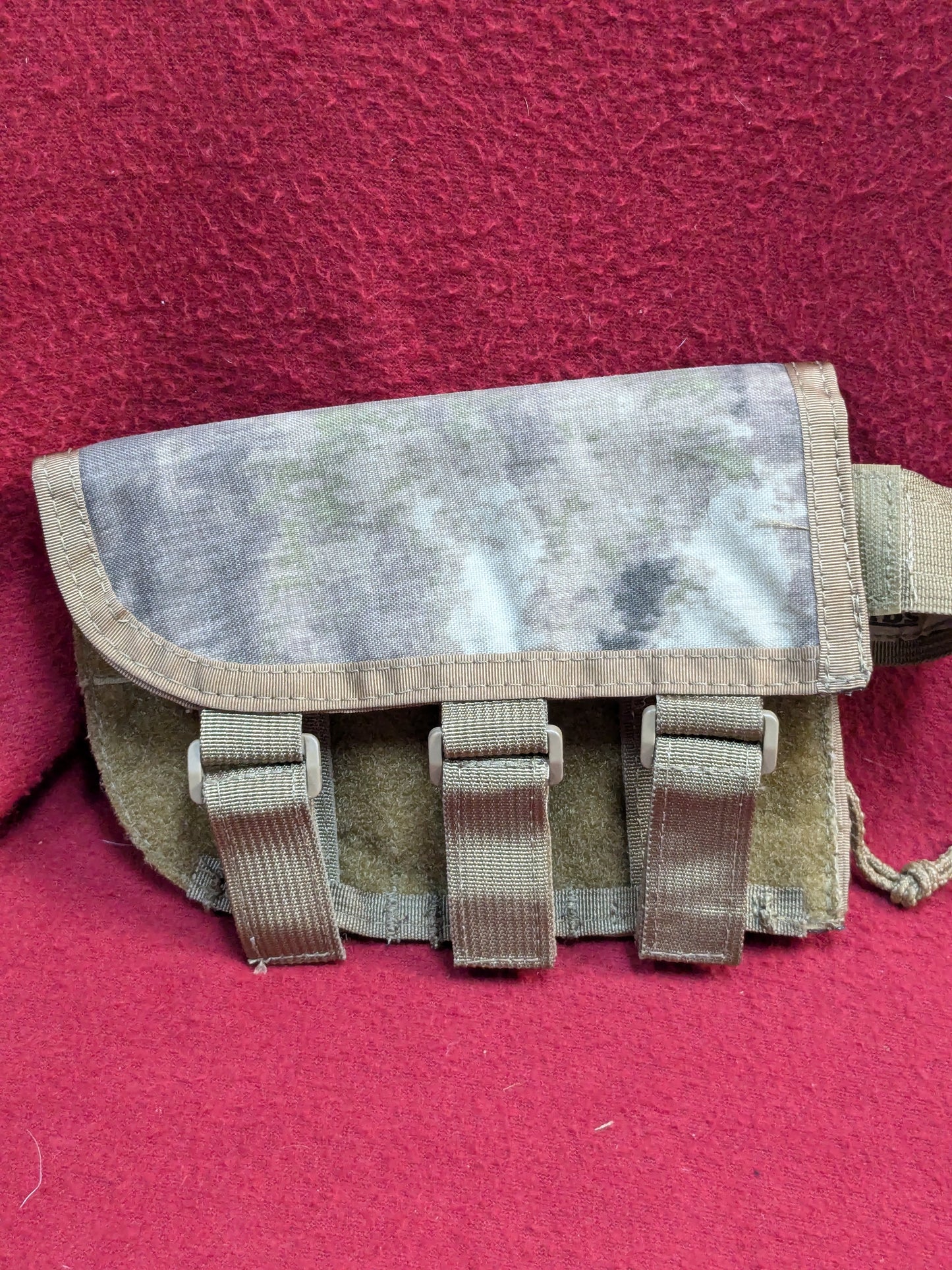 TDS Stock Pack Cheek Pad Rest Buttstock Shell Ammo Utility Used (PET77)