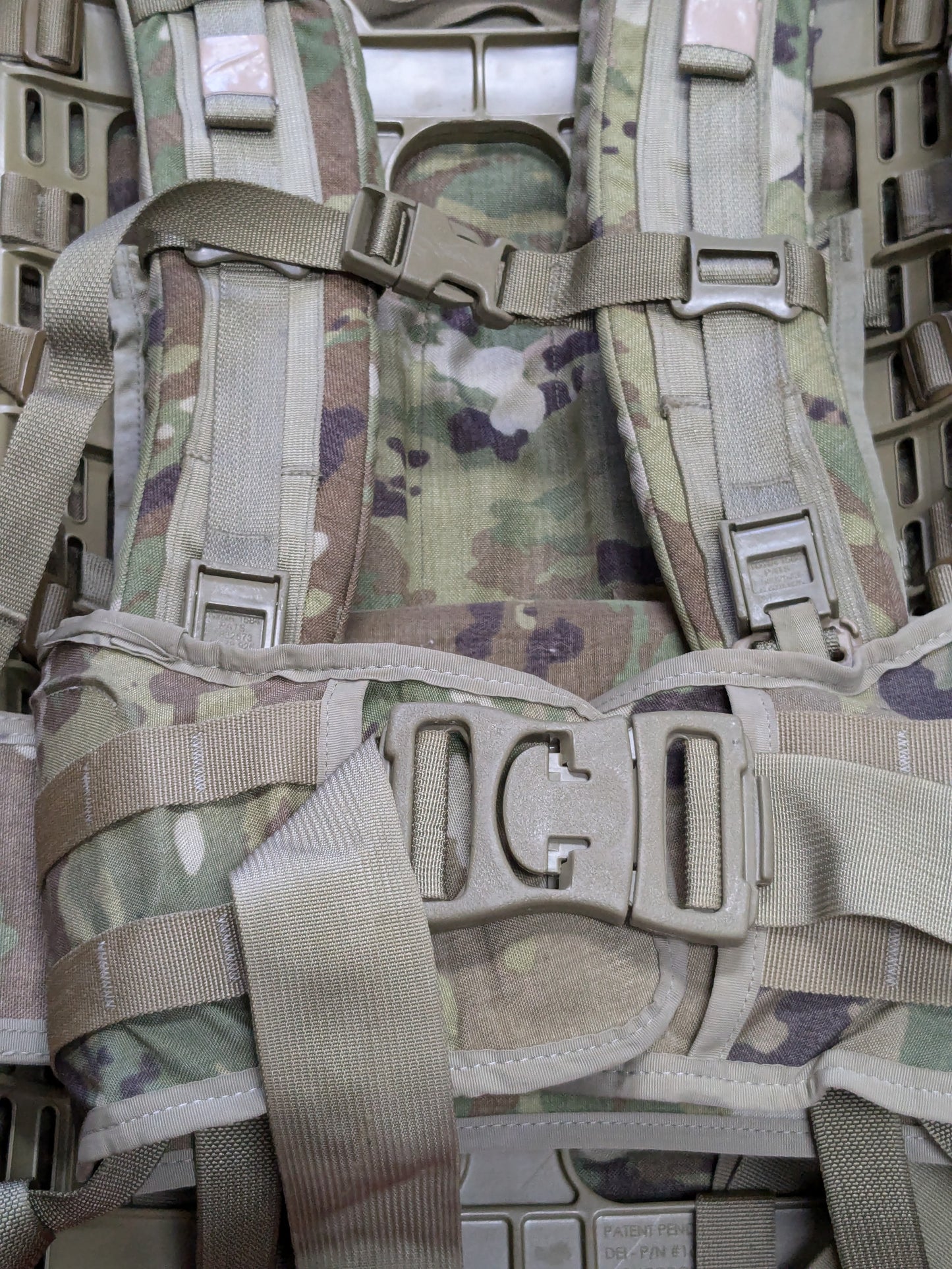 "Ranger Ready' OCP Large Molle II Ruck w/ The Gibson Mod w/ Name Tape & Cat Eyes CUSTOM ORDER (INGALLS)