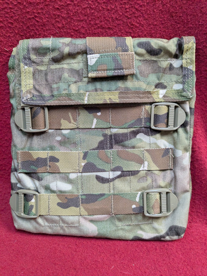 EAGLE INDUSTRIES Dual Use Battery Side Plate Pouch Multicam OCP Good Condition (PET93)