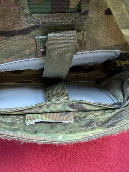 EAGLE INDUSTRIES Dual Use Battery Side Plate Pouch Multicam OCP Good Condition (PET93)