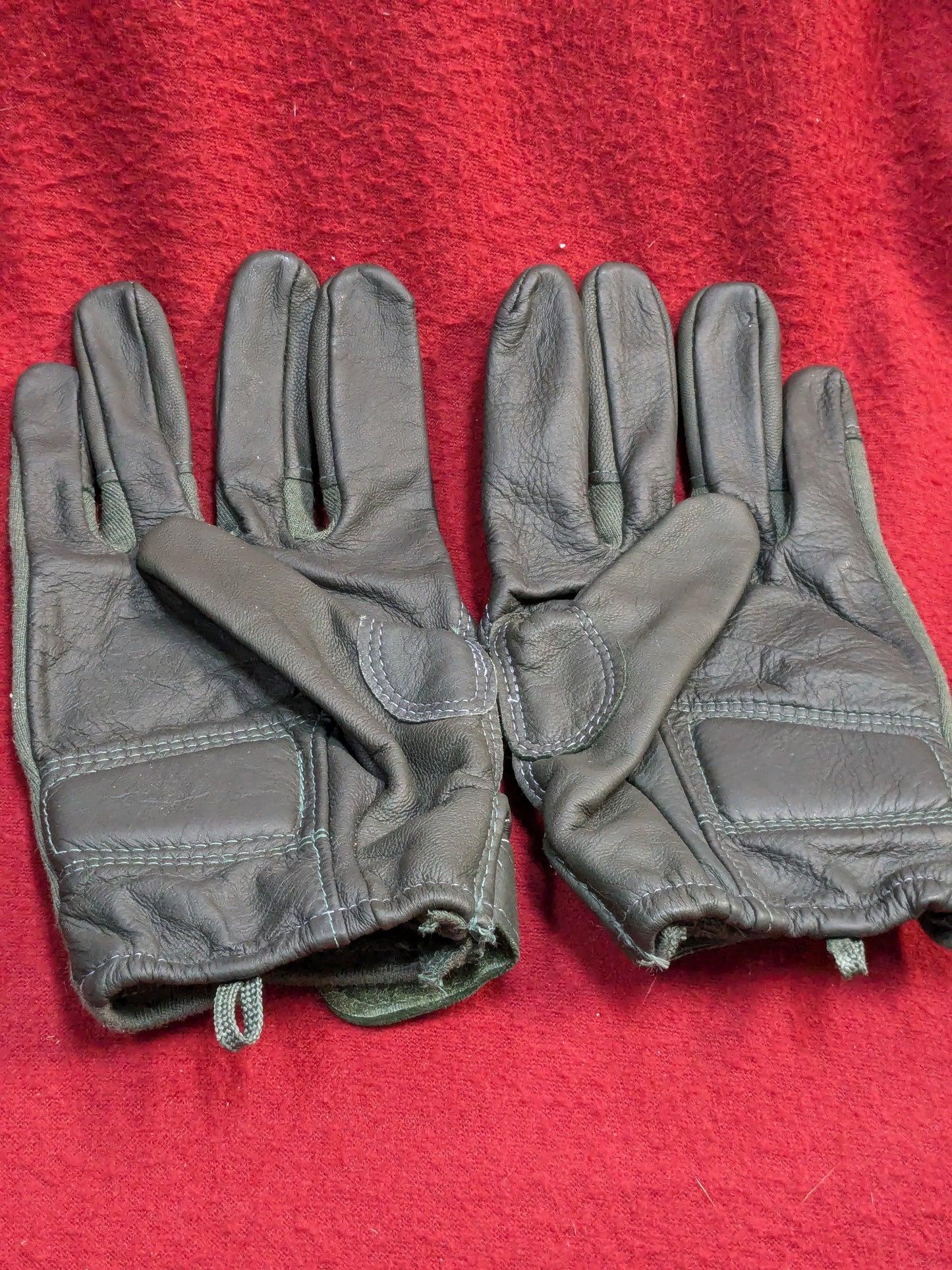 NOS Set of US Army XX-Large HWI Goatskin Kevlar Hot Weather Combat Gloves (40cr- cb2-PET95)